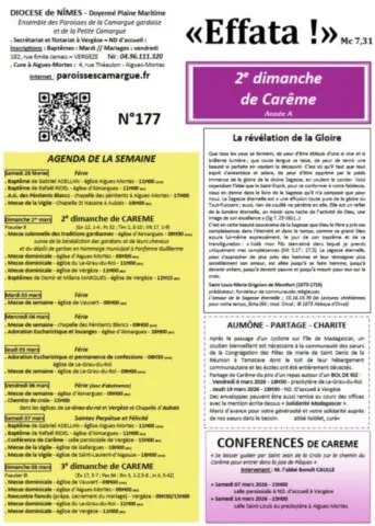 2e dimanche de Carême - Année A