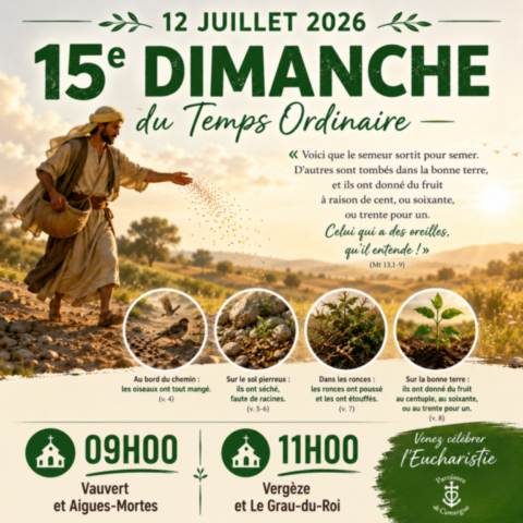 16e Dimanche du Temps Ordinaire